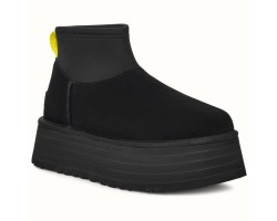 UGG CLASSIC MINI DIPPER BLACK