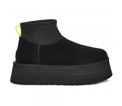 UGG CLASSIC MINI DIPPER BLACK