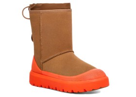 UGG CLASSIC SHORT WEATHER HYBRID CHESTNUT/ORANGE