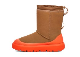 UGG CLASSIC SHORT WEATHER HYBRID CHESTNUT/ORANGE