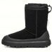 UGG CLASSIC SHORT WEATHER HYBRID BLACK/BLACK