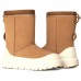 UGG CLASSIC SHORT WEATHER HYBRID CHESTNUT\WHITECAP