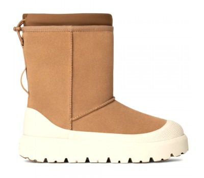 UGG CLASSIC SHORT WEATHER HYBRID CHESTNUT\WHITECAP