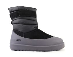 UGG CLASSIC SHORT PULL-ON WEATHER BLACK