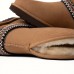 UGG CLASSIC SHORT CRESCENT CHESTNUT