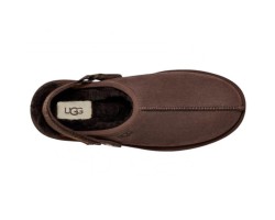 UGG GOLDENSTAR CLOG PLATFORM CHOCOLATE 