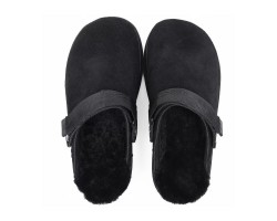 UGG GOLDENSTAR CLOG BLACK с мехом