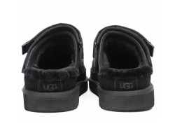 UGG GOLDENSTAR CLOG BLACK с мехом