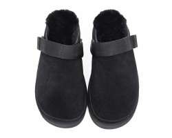 UGG GOLDENSTAR CLOG BLACK с мехом