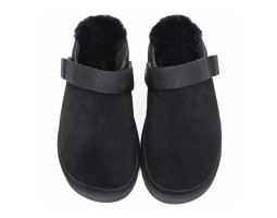 UGG GOLDENSTAR CLOG BLACK с мехом