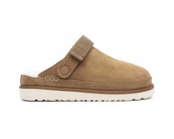 UGG GOLDENSTAR CLOG CHESTNUT с мехом