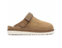 UGG GOLDENSTAR CLOG CHESTNUT с мехом