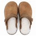 UGG GOLDENSTAR CLOG CHESTNUT с мехом