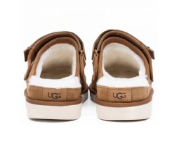 UGG GOLDENSTAR CLOG CHESTNUT с мехом