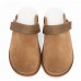 UGG GOLDENSTAR CLOG CHESTNUT с мехом