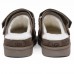 UGG GOLDENSTAR CLOG CHOCOLATE с мехом