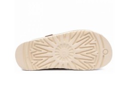 UGG GOLDENSTAR CLOG SAND с мехом