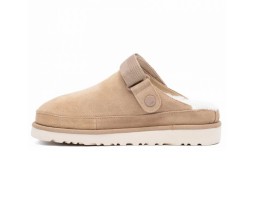 UGG GOLDENSTAR CLOG SAND с мехом