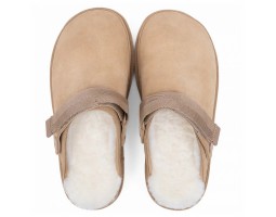 UGG GOLDENSTAR CLOG SAND с мехом