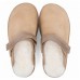 UGG GOLDENSTAR CLOG SAND с мехом