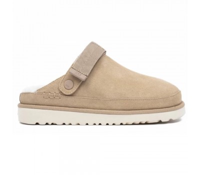 UGG GOLDENSTAR CLOG SAND с мехом