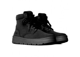 UGG MENS BURLEIGH BOOT BLACK