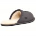 UGG MENS SCUFF SLIPPER DARK GREY