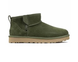 UGG MEN'S CLASSIC ULTRA MINI KHAKI ZIP