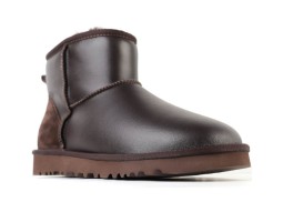 UGG MENS CLASSIC MINI METALLIC CHOCOLATE