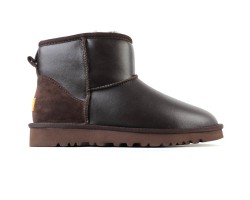 UGG MENS CLASSIC MINI METALLIC CHOCOLATE