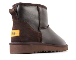 UGG MENS CLASSIC MINI METALLIC CHOCOLATE