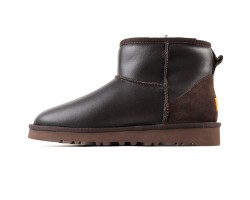 UGG MENS CLASSIC MINI METALLIC CHOCOLATE