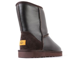 UGG MENS CLASSIC SHORT METALLIC СHOCOLATE