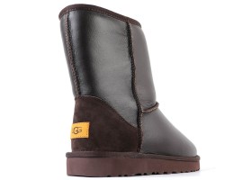 UGG MENS CLASSIC SHORT METALLIC СHOCOLATE