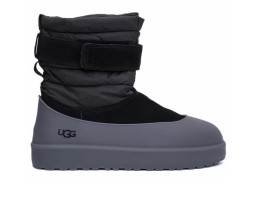 UGG MENS CLASSIC SHORT PULL-ON BLACK