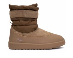 UGG MENS CLASSIC SHORT PULL-ON CHESTNUT