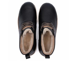 UGG NENS NEUMEL GENTLEMAN LEATHER BLACK