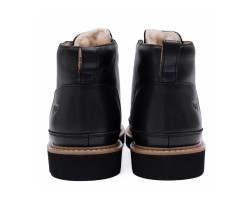 UGG NENS NEUMEL GENTLEMAN LEATHER BLACK