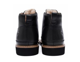 UGG NENS NEUMEL GENTLEMAN LEATHER BLACK