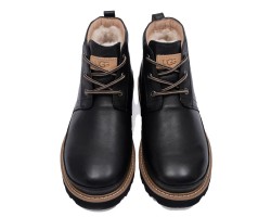 UGG NENS NEUMEL GENTLEMAN LEATHER BLACK