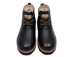 UGG NENS NEUMEL GENTLEMAN LEATHER BLACK