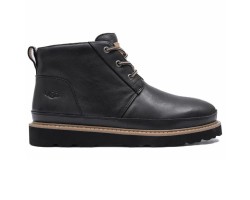 UGG NENS NEUMEL GENTLEMAN LEATHER BLACK