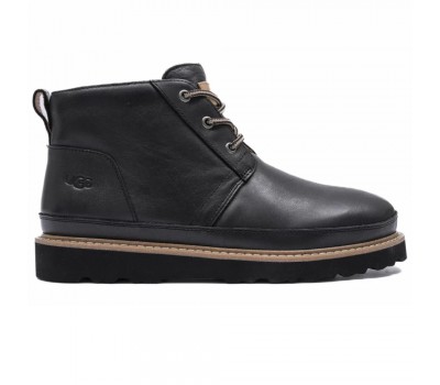 UGG NENS NEUMEL GENTLEMAN LEATHER BLACK