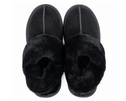 UGG SLIPPERS DISQUETTE BLACK