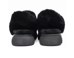 UGG SLIPPERS DISQUETTE BLACK