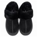 UGG SLIPPERS DISQUETTE BLACK