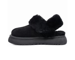 UGG SLIPPERS DISQUETTE BLACK