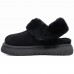 UGG SLIPPERS DISQUETTE BLACK