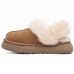 UGG SLIPPERS DISQUETTE CHESTNUT