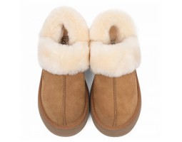 UGG SLIPPERS DISQUETTE CHESTNUT